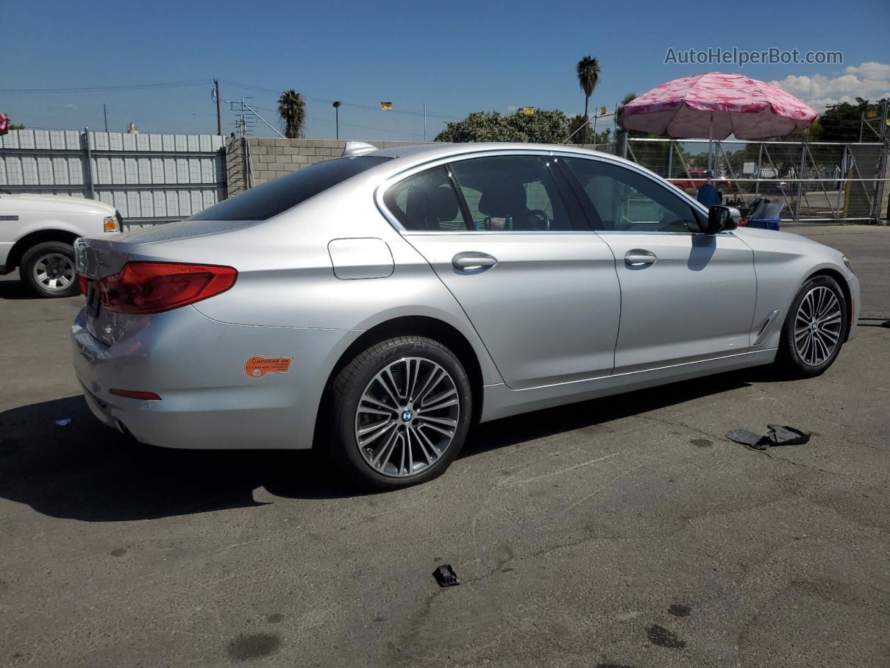 2020 Bmw 530e  Silver vin: WBAJA9C00LCD89288