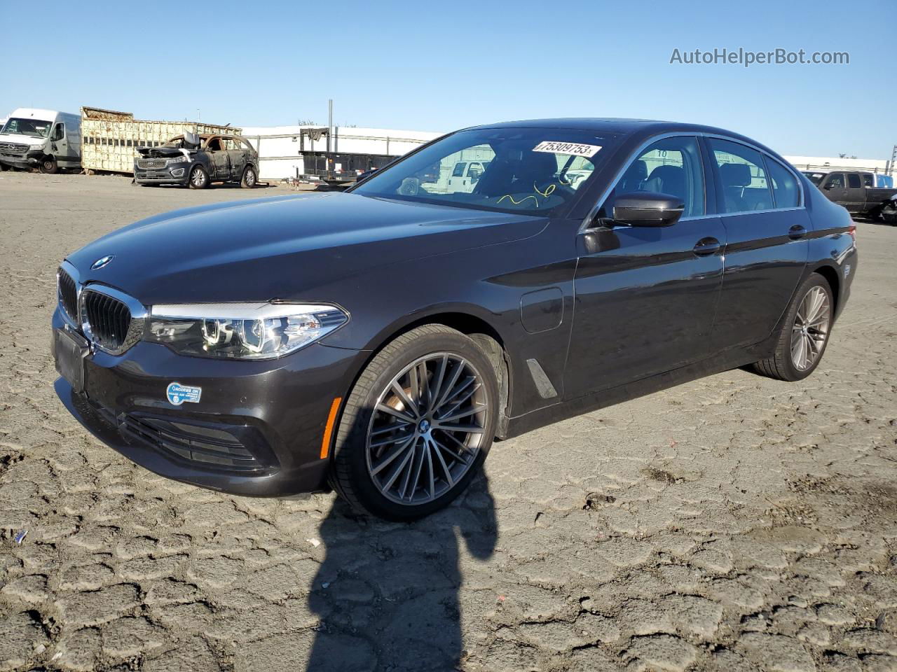 2020 Bmw 530e  Charcoal vin: WBAJA9C08LCE05625