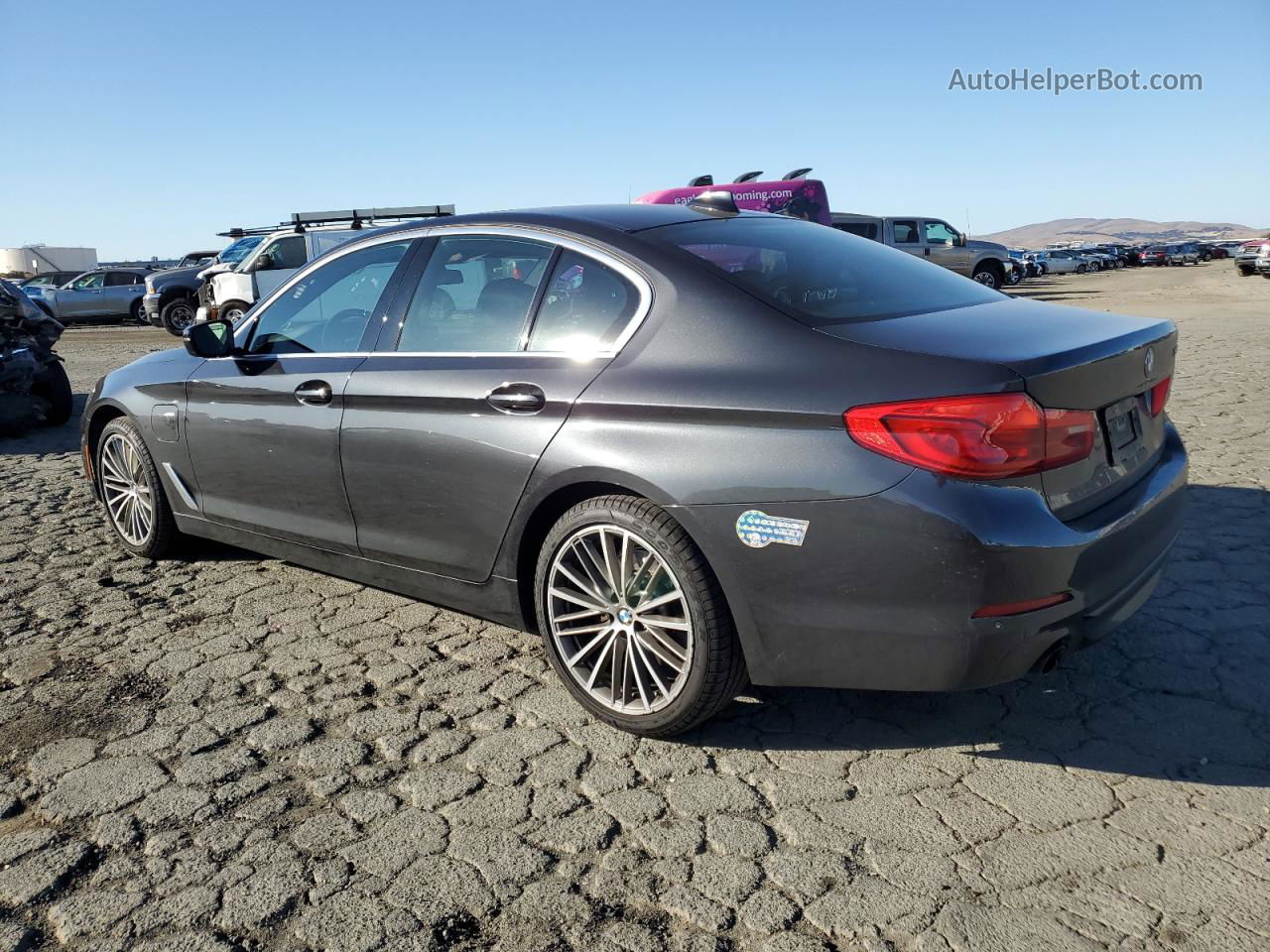 2020 Bmw 530e  Charcoal vin: WBAJA9C08LCE05625