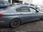 2018 Bmw 530e Iperformance Gray vin: WBAJA9C52JB251814