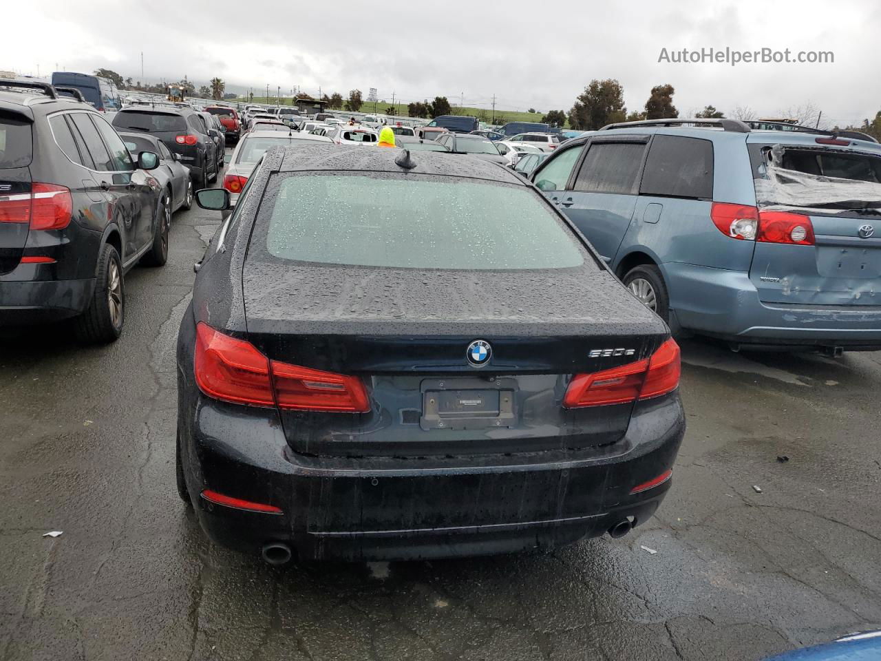 2019 Bmw 530e  Black vin: WBAJA9C52KB388866