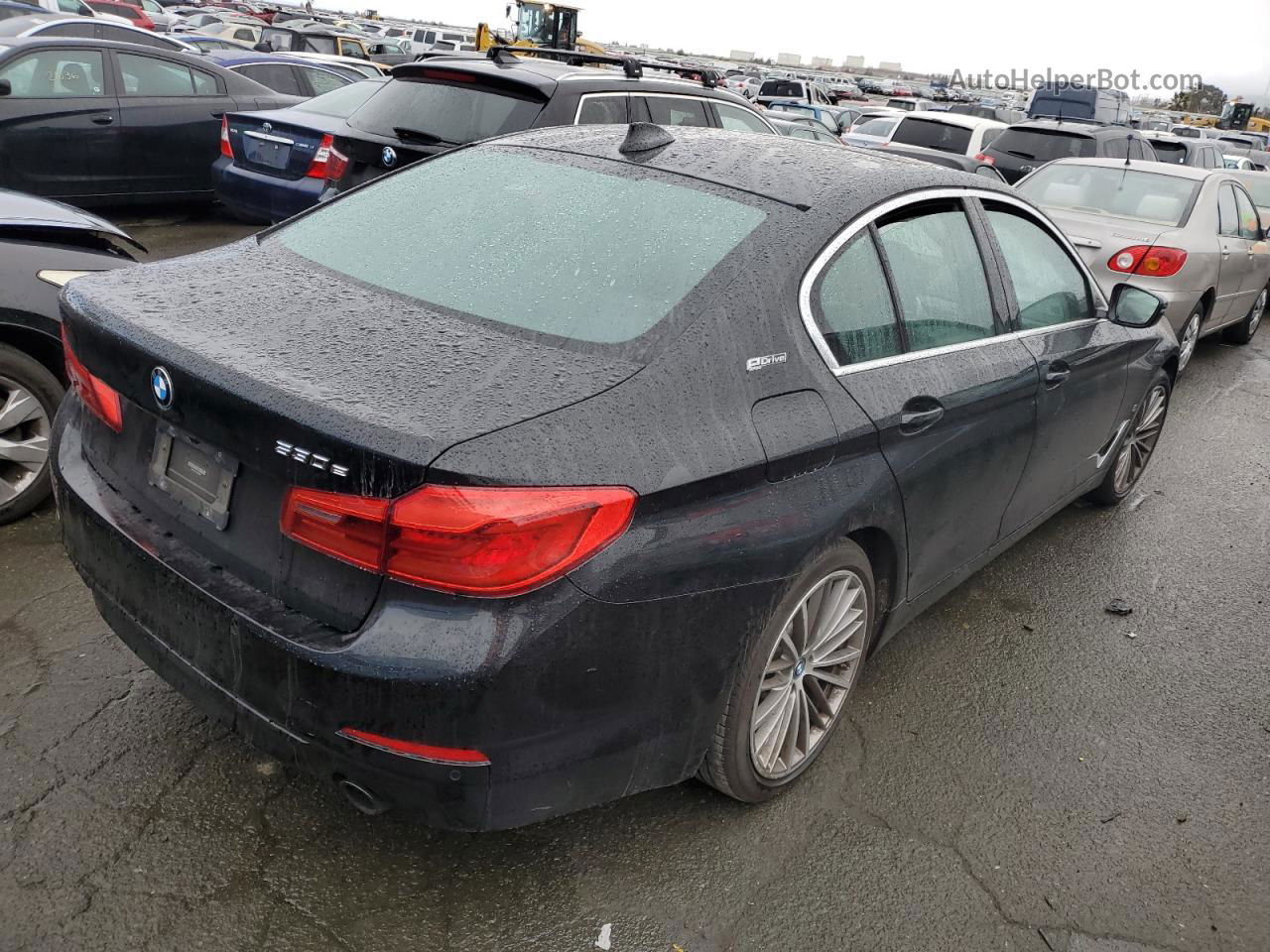 2019 Bmw 530e  Black vin: WBAJA9C52KB388866