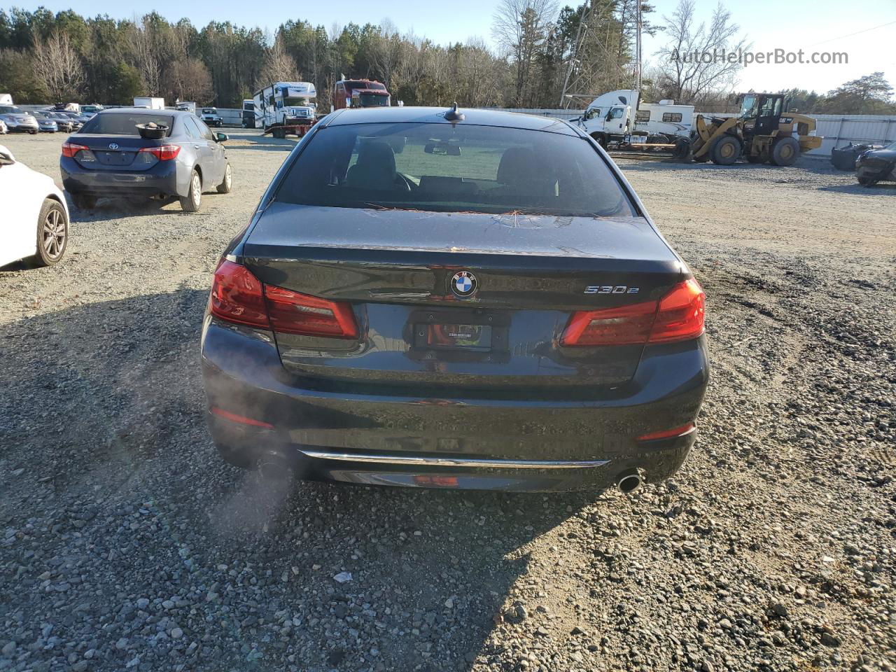 2019 Bmw 530e  Black vin: WBAJA9C52KB391962