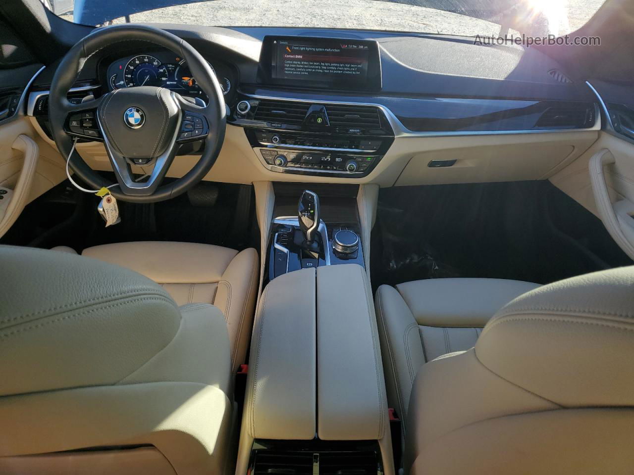 2019 Bmw 530e  Черный vin: WBAJA9C52KB391962