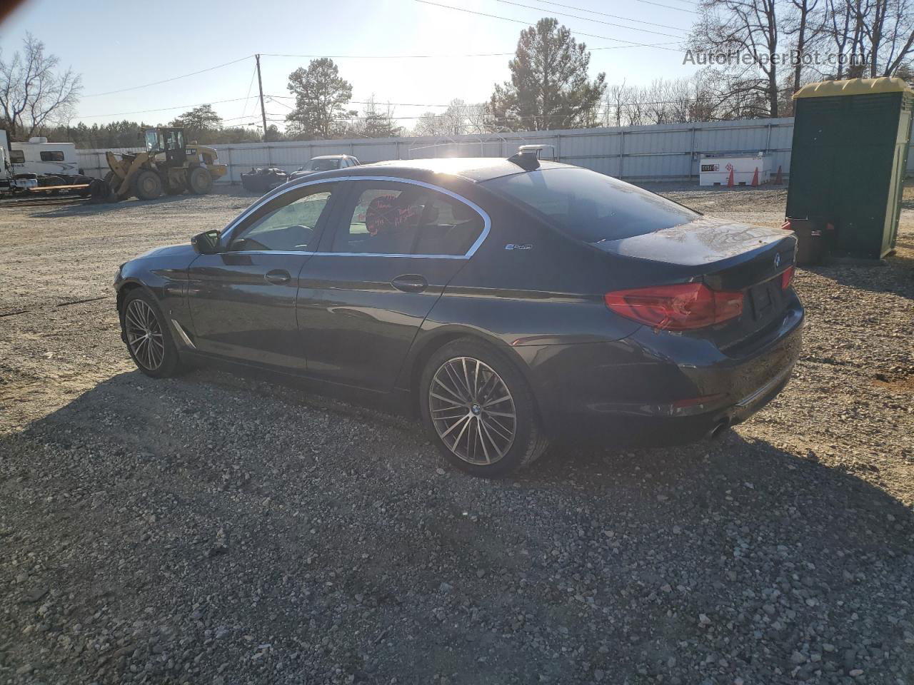 2019 Bmw 530e  Черный vin: WBAJA9C52KB391962