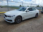 2018 Bmw 530e  White vin: WBAJA9C53JB249294