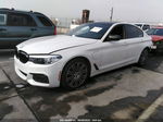 2018 Bmw 5 Series 530e Iperformance White vin: WBAJA9C54JB033602