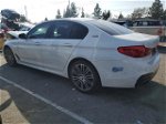 2018 Bmw 530e  White vin: WBAJA9C55JB034063