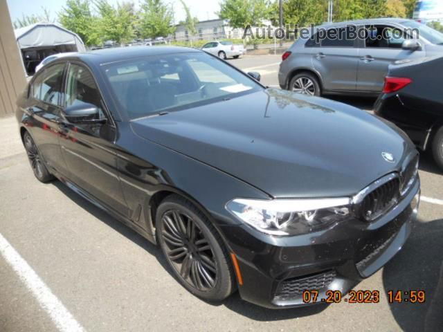 2019 Bmw 5 Series 530e Iperformance Black vin: WBAJA9C55KB389736