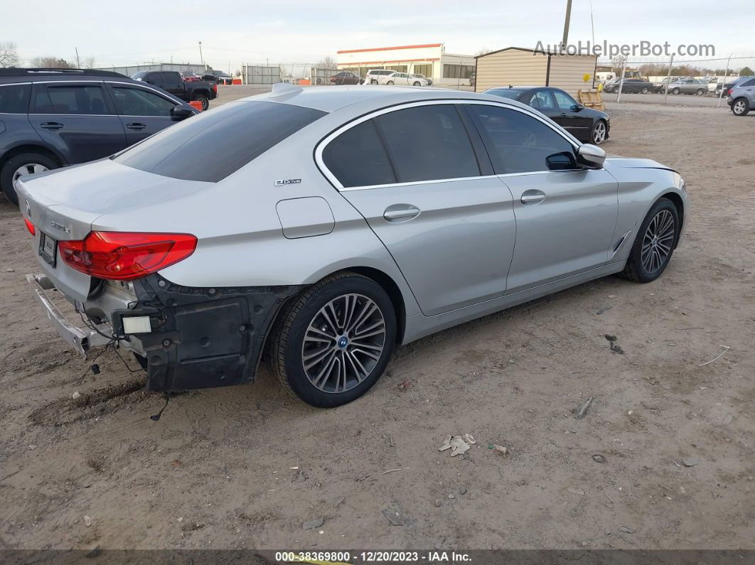 2019 Bmw 530e Iperformance Silver vin: WBAJA9C55KB398811