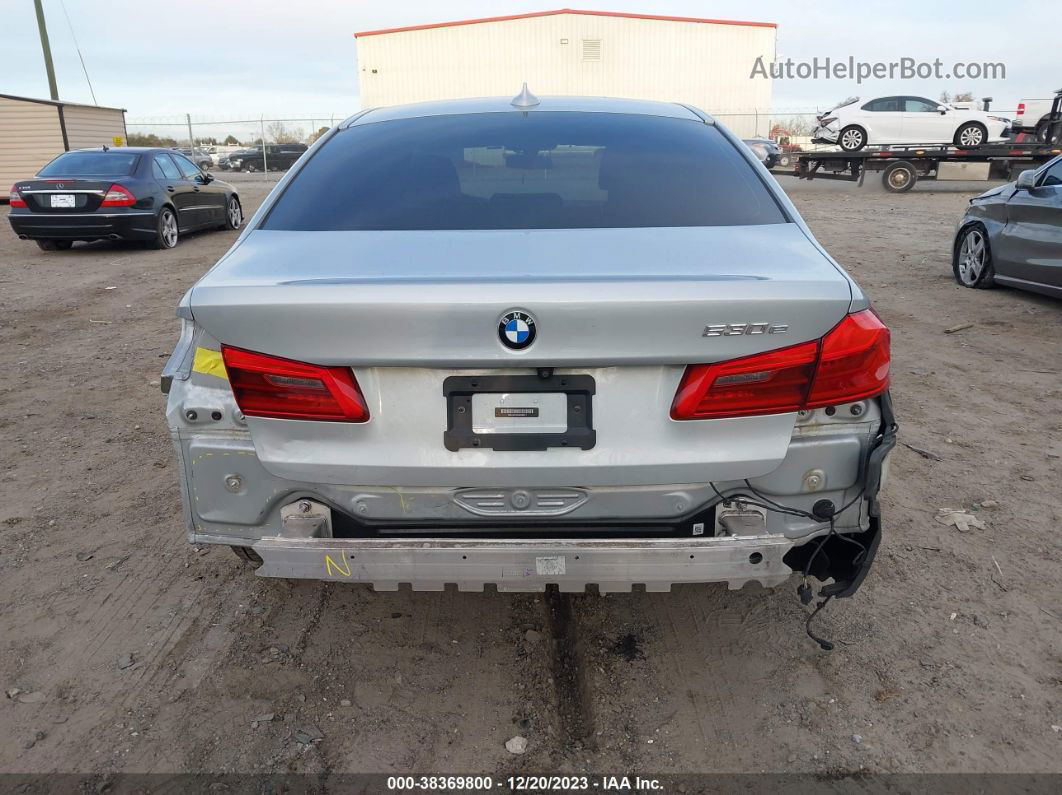 2019 Bmw 530e Iperformance Silver vin: WBAJA9C55KB398811