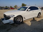 2018 Bmw 530e  White vin: WBAJA9C56JB251220