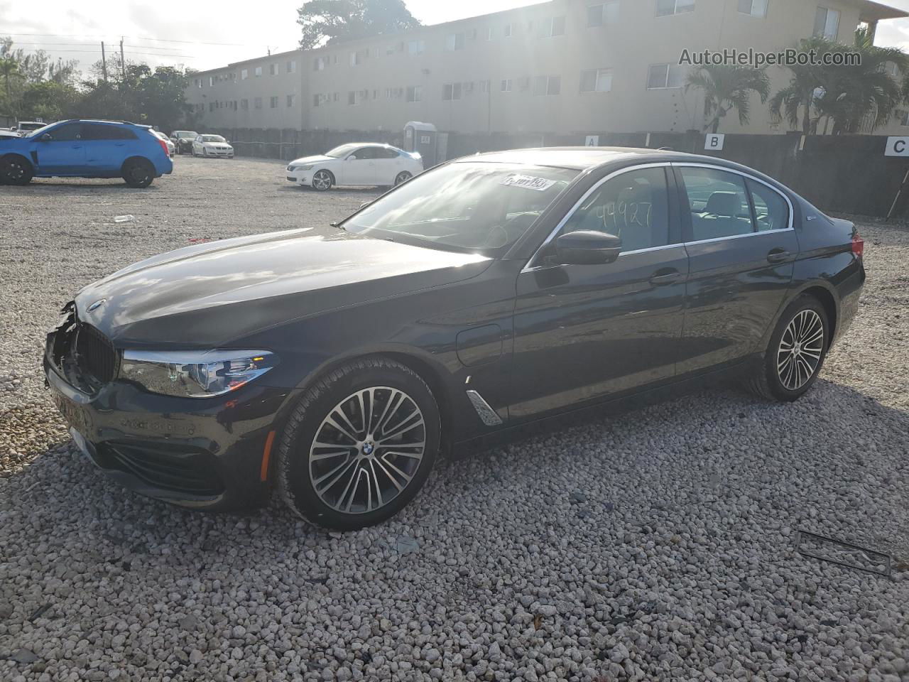 2019 Bmw 530e  Black vin: WBAJA9C56KB254149