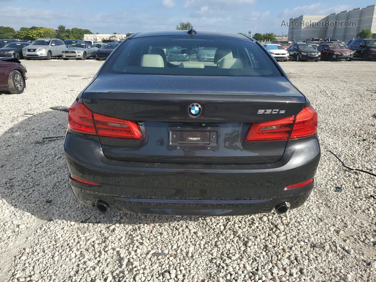 2019 Bmw 530e  Black vin: WBAJA9C56KB254149