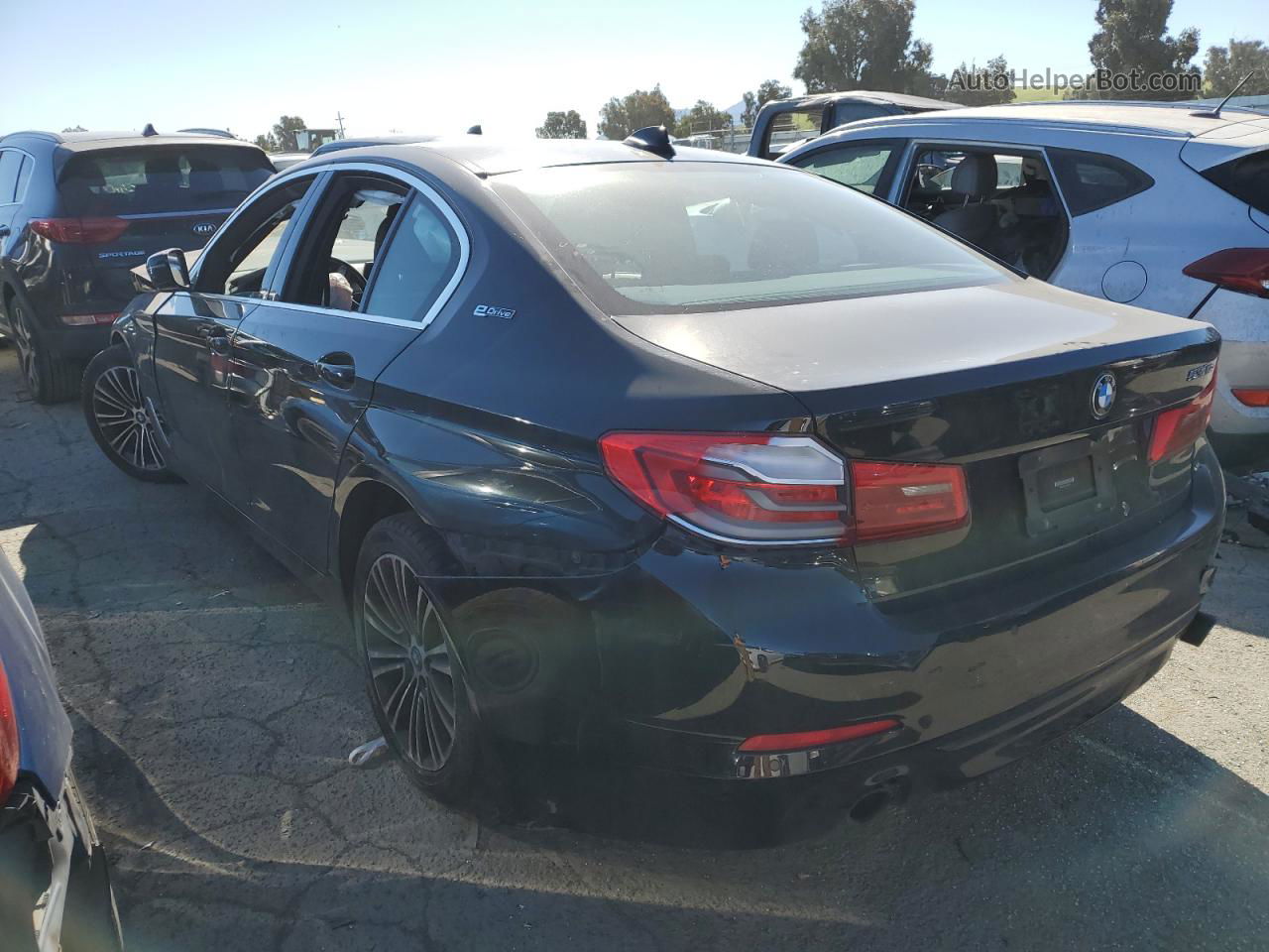 2019 Bmw 530e  Black vin: WBAJA9C56KB391821