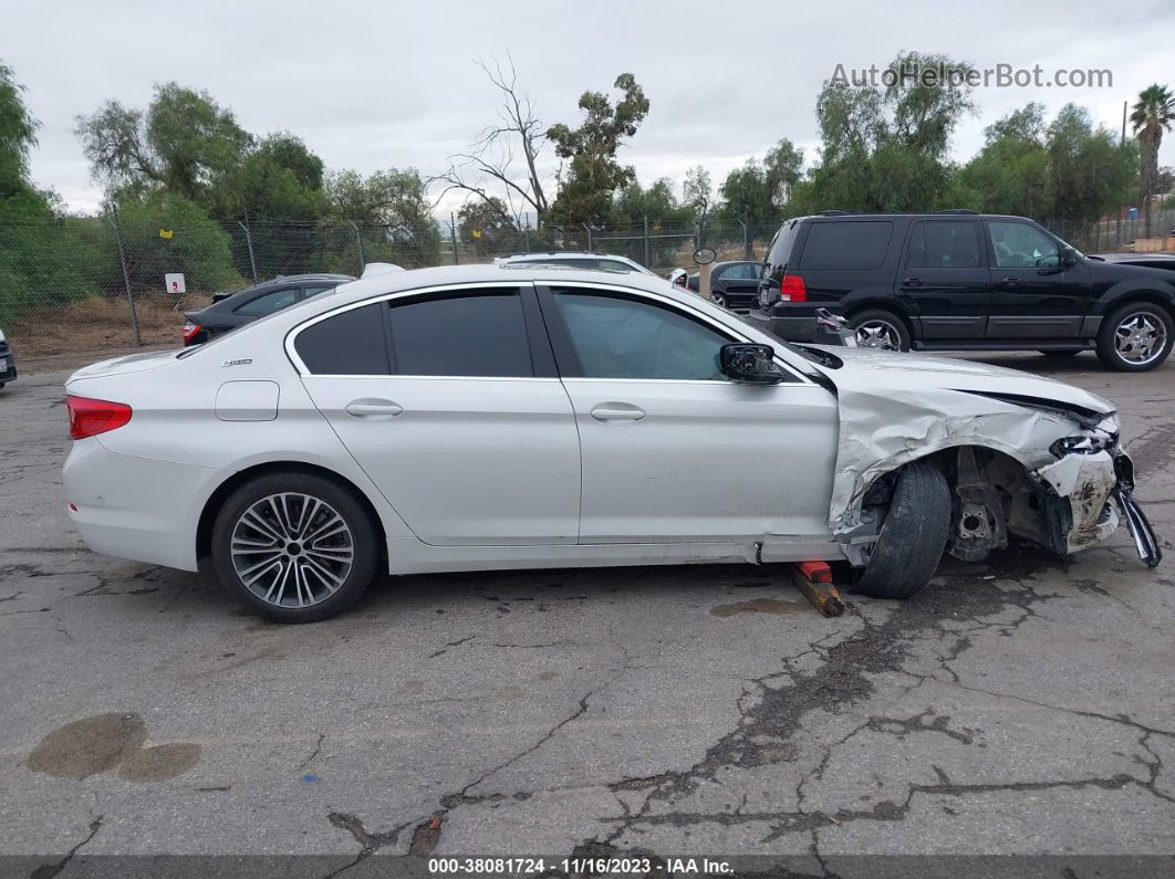 2019 Bmw 530e Iperformance Белый vin: WBAJA9C56KB393617