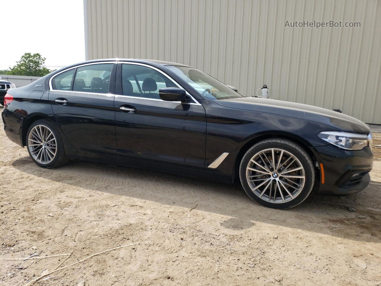 2018 Bmw 530e  Black vin: WBAJA9C57JB250867