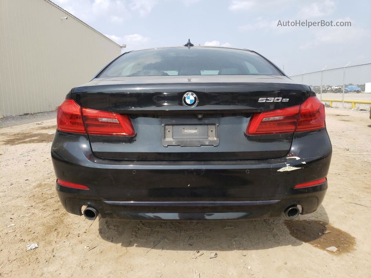 2018 Bmw 530e  Black vin: WBAJA9C57JB250867