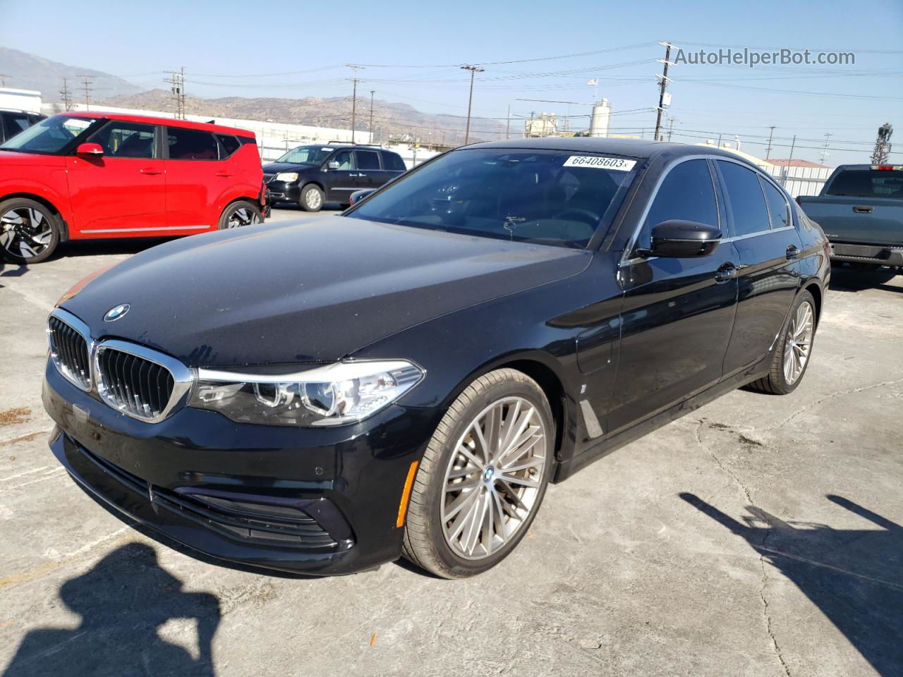 2019 Bmw 530e  Black vin: WBAJA9C57KB389155