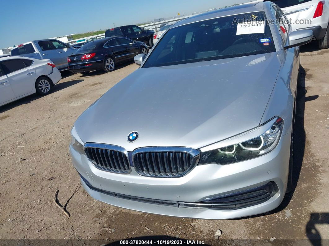 2019 Bmw 530e Iperformance Silver vin: WBAJA9C58KB393408