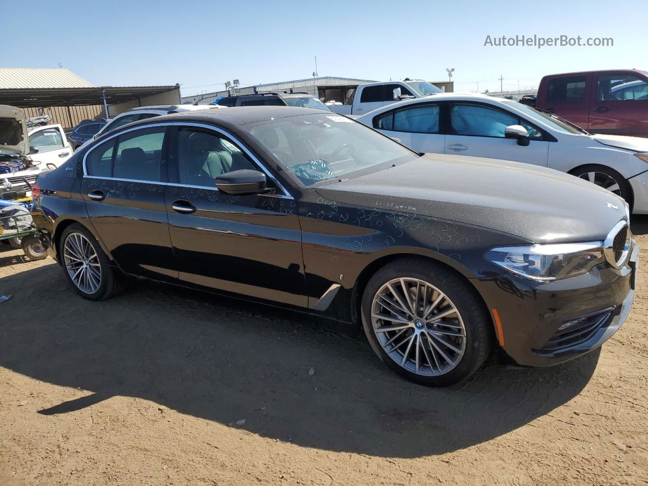 2018 Bmw 530xe  Black vin: WBAJB1C50JB374753