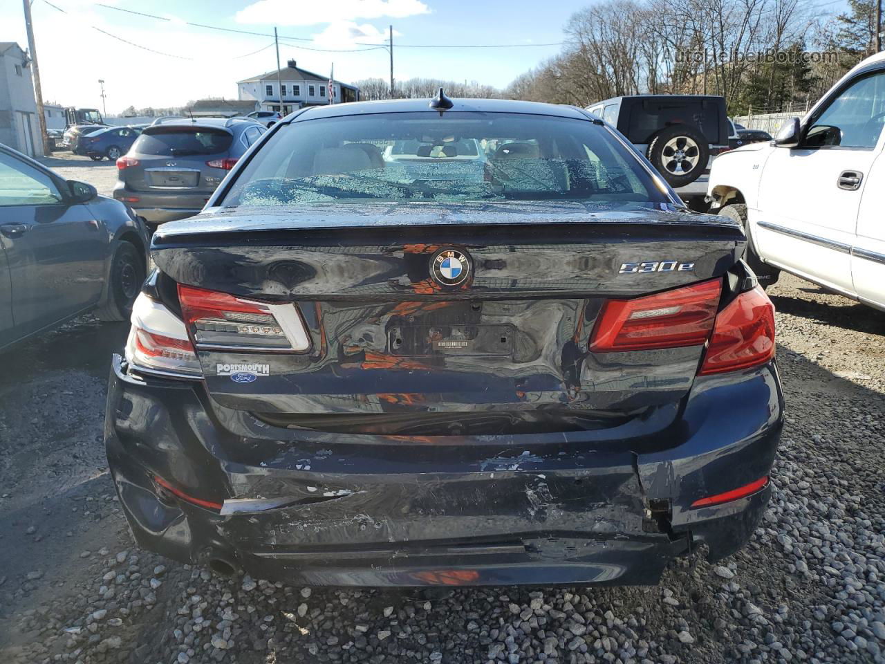 2018 Bmw 530xe  Blue vin: WBAJB1C52JB084689