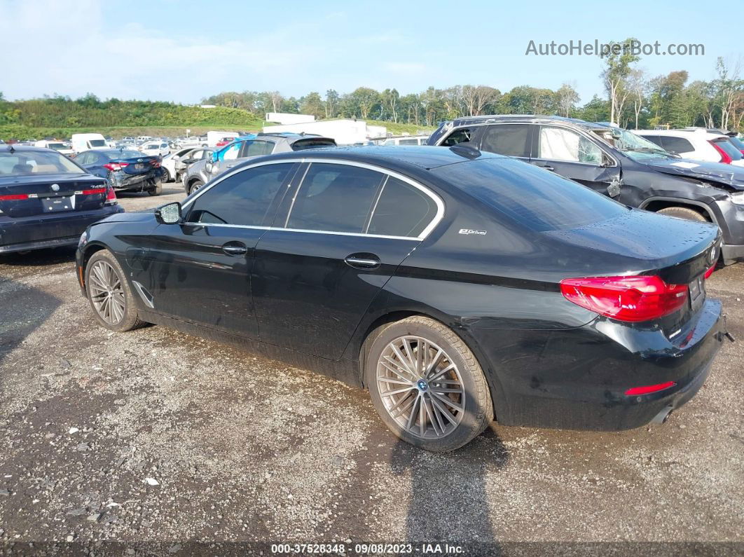 2018 Bmw 530e Xdrive Iperformance Black vin: WBAJB1C53JB374617