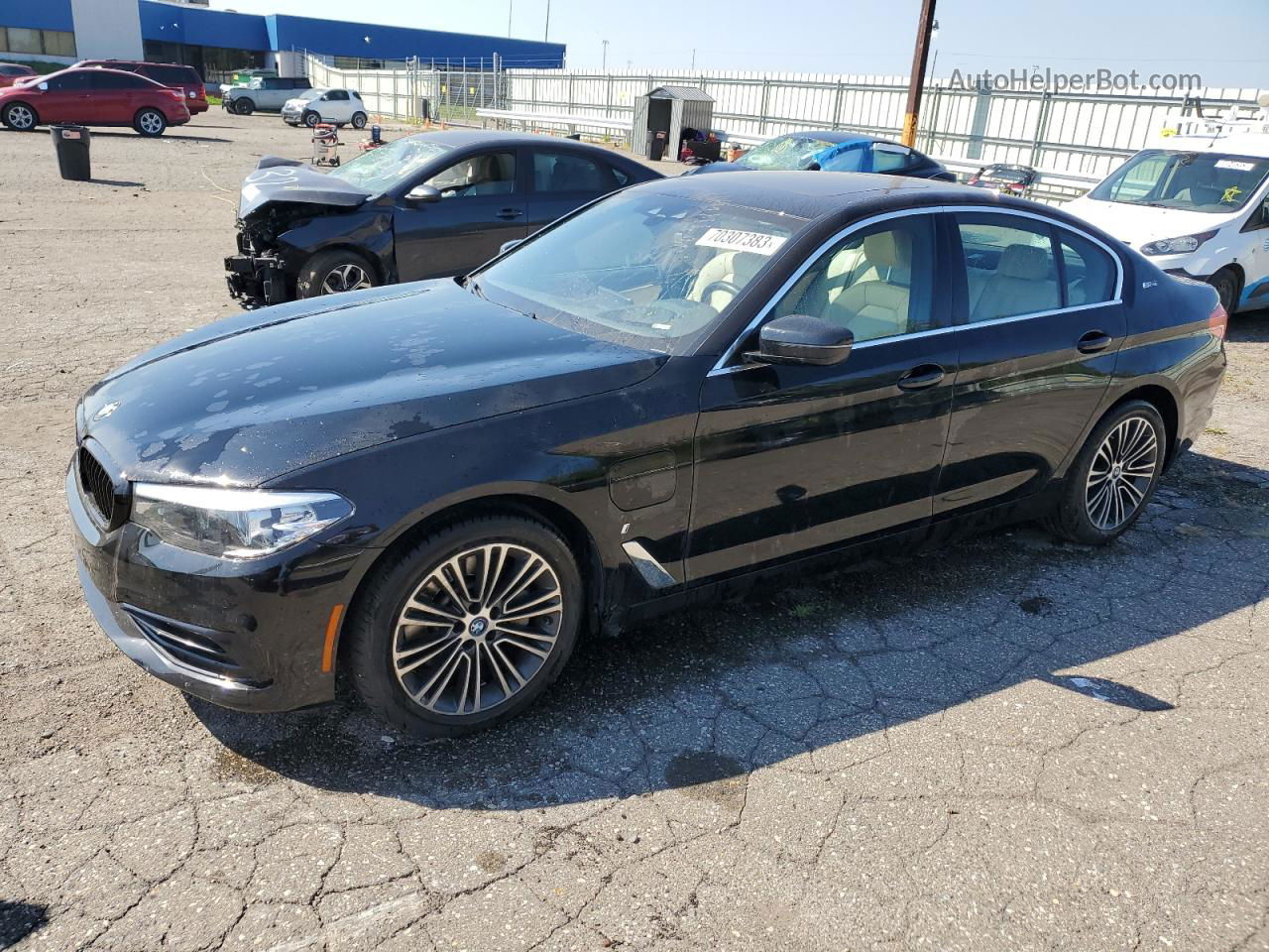 2019 Bmw 530xe  Black vin: WBAJB1C54KB376572