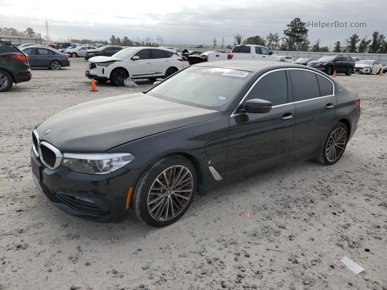 2018 Bmw 530xe  Black vin: WBAJB1C55JB374358