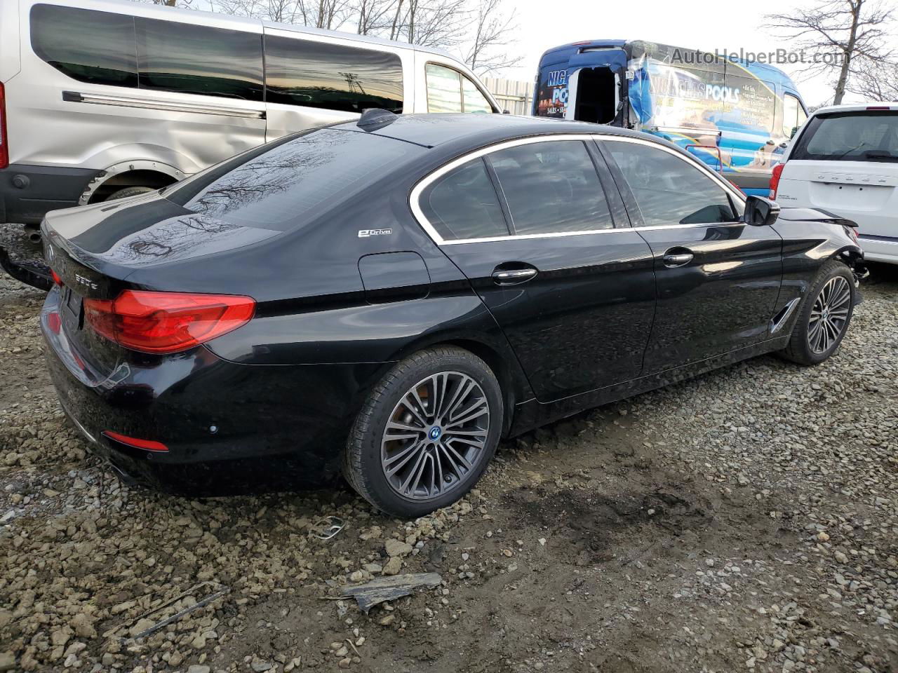 2018 Bmw 530xe  Black vin: WBAJB1C58JG623903