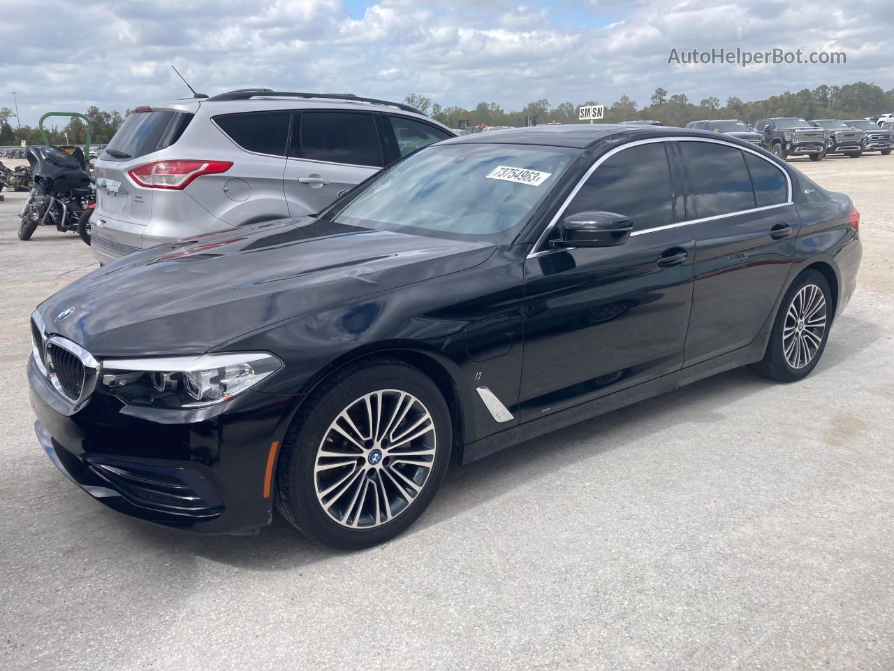 2019 Bmw 530xe  Black vin: WBAJB1C58KB375778