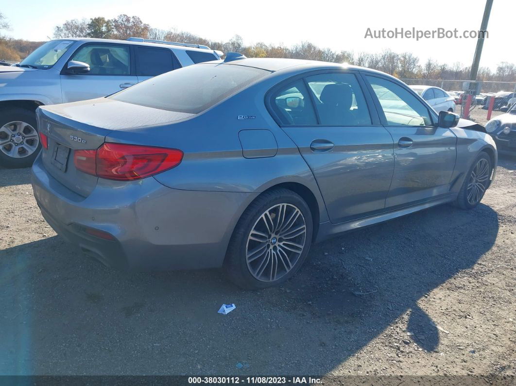 2019 Bmw 530e Xdrive Iperformance Gray vin: WBAJB1C5XKB375278