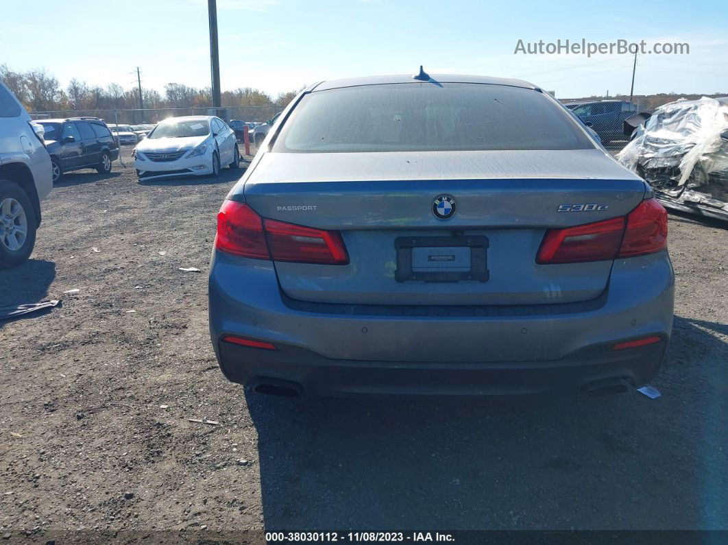 2019 Bmw 530e Xdrive Iperformance Gray vin: WBAJB1C5XKB375278