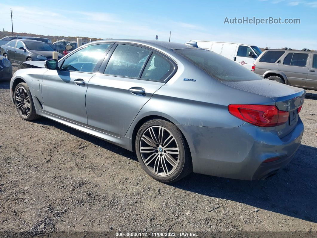 2019 Bmw 530e Xdrive Iperformance Gray vin: WBAJB1C5XKB375278