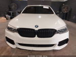 2018 Bmw 5 Series M550i Xdrive White vin: WBAJB9C50JB049504