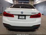 2018 Bmw 5 Series M550i Xdrive White vin: WBAJB9C50JB049504