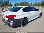 2019 Bmw 5 Series M550i Xdrive White vin: WBAJB9C55KB464738