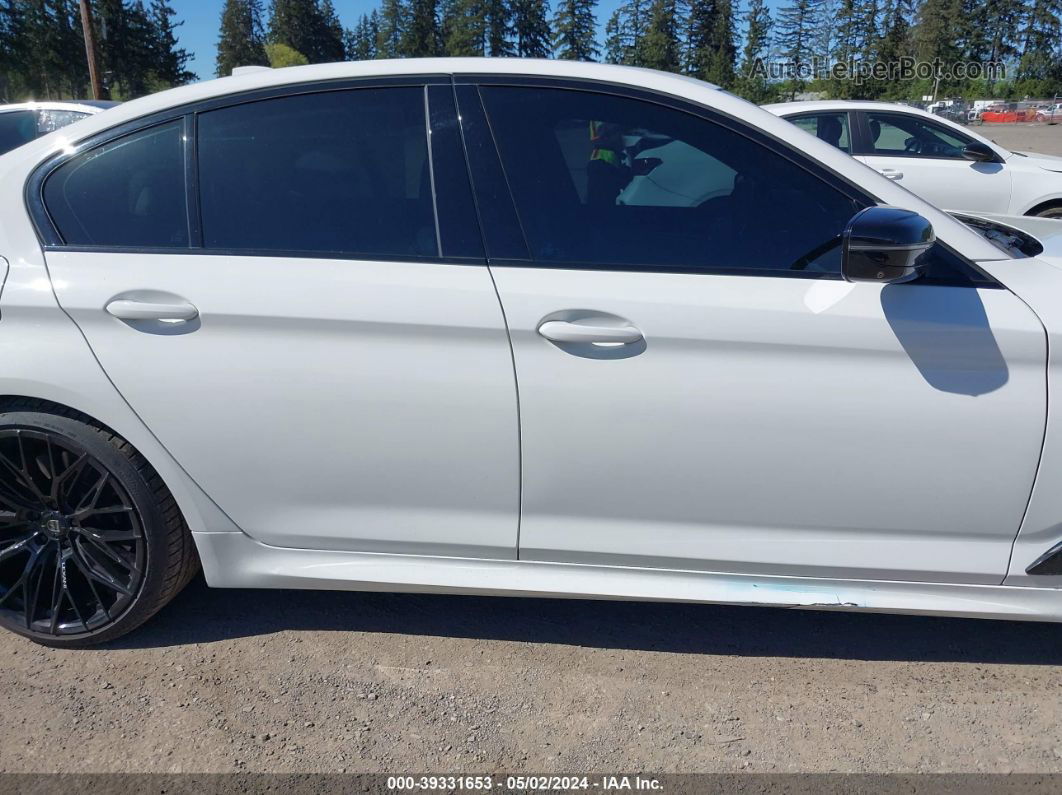 2019 Bmw 5 Series M550i Xdrive White vin: WBAJB9C55KB464738