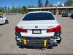 2019 Bmw 5 Series M550i Xdrive White vin: WBAJB9C55KB464738