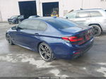 2019 Bmw M550i Xdrive Blue vin: WBAJB9C58KB464961