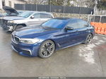 2019 Bmw M550i Xdrive Blue vin: WBAJB9C58KB464961