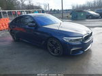 2019 Bmw M550i Xdrive Синий vin: WBAJB9C58KB464961