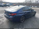 2019 Bmw M550i Xdrive Blue vin: WBAJB9C58KB464961