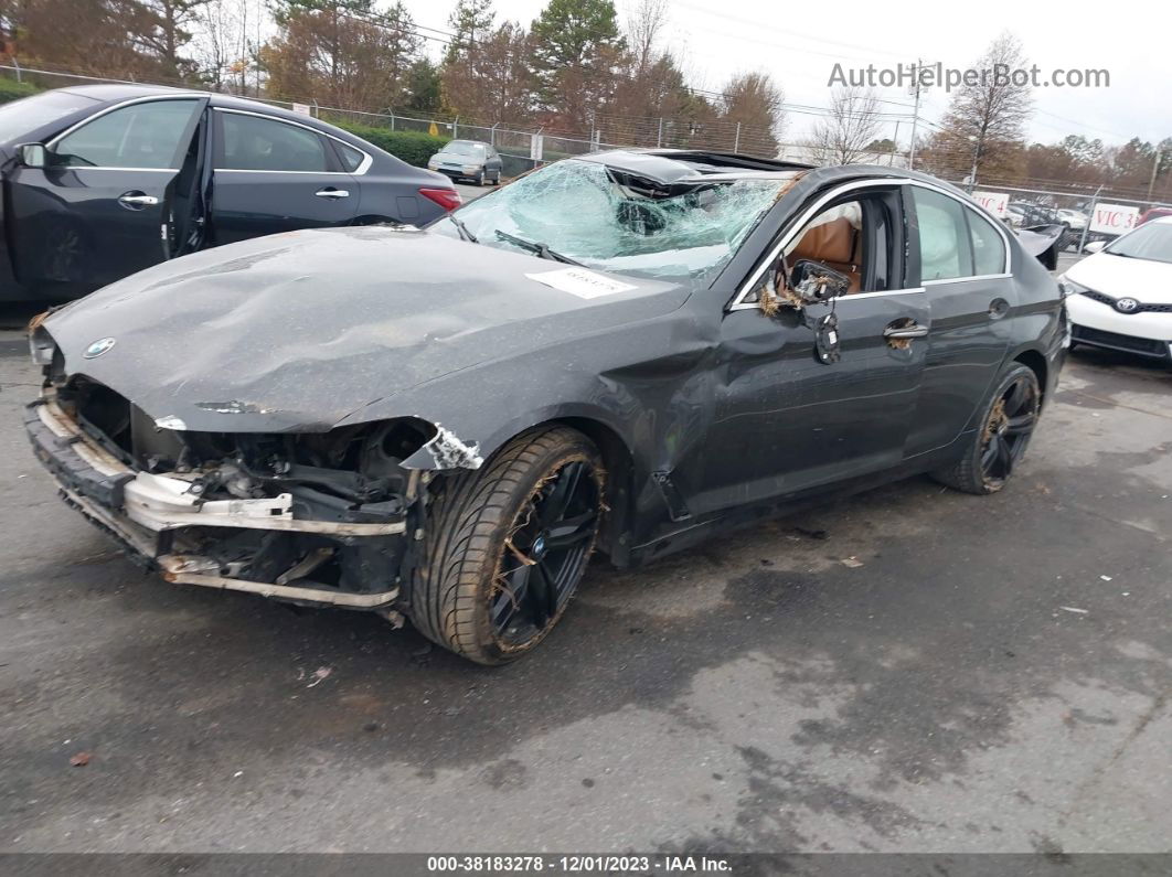 2017 Bmw 540i Gray vin: WBAJE5C30HG916587