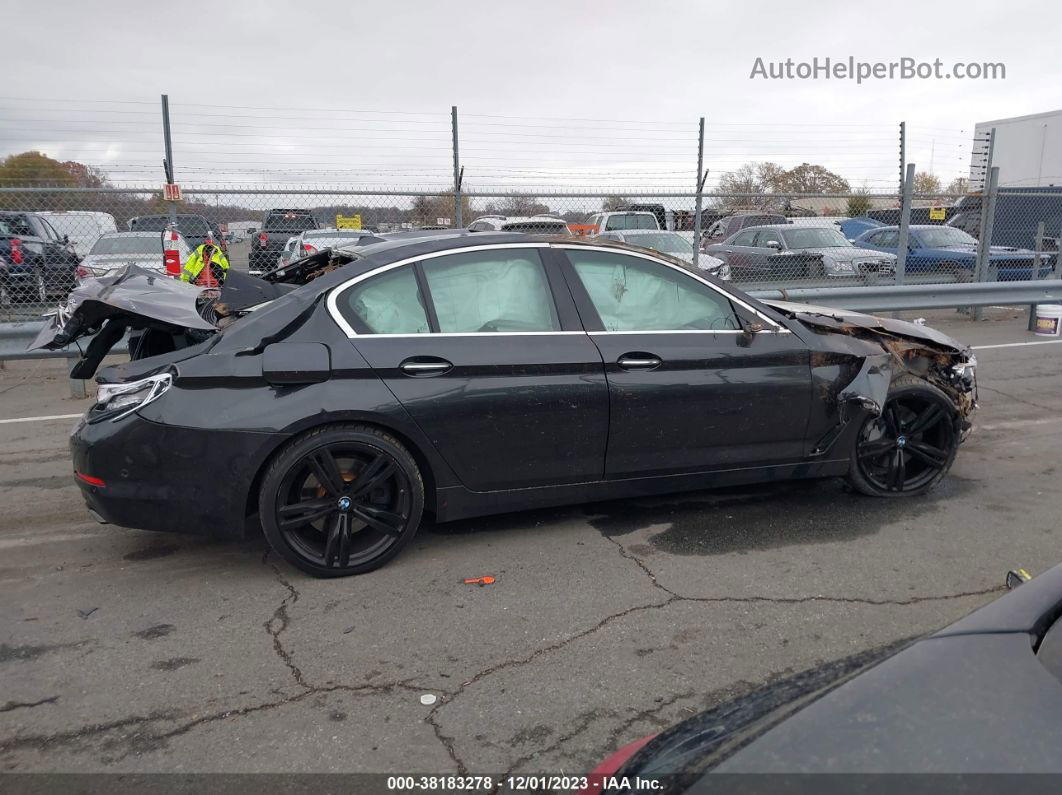 2017 Bmw 540i Gray vin: WBAJE5C30HG916587