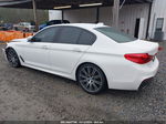 2017 Bmw 540i   White vin: WBAJE5C38HG914229