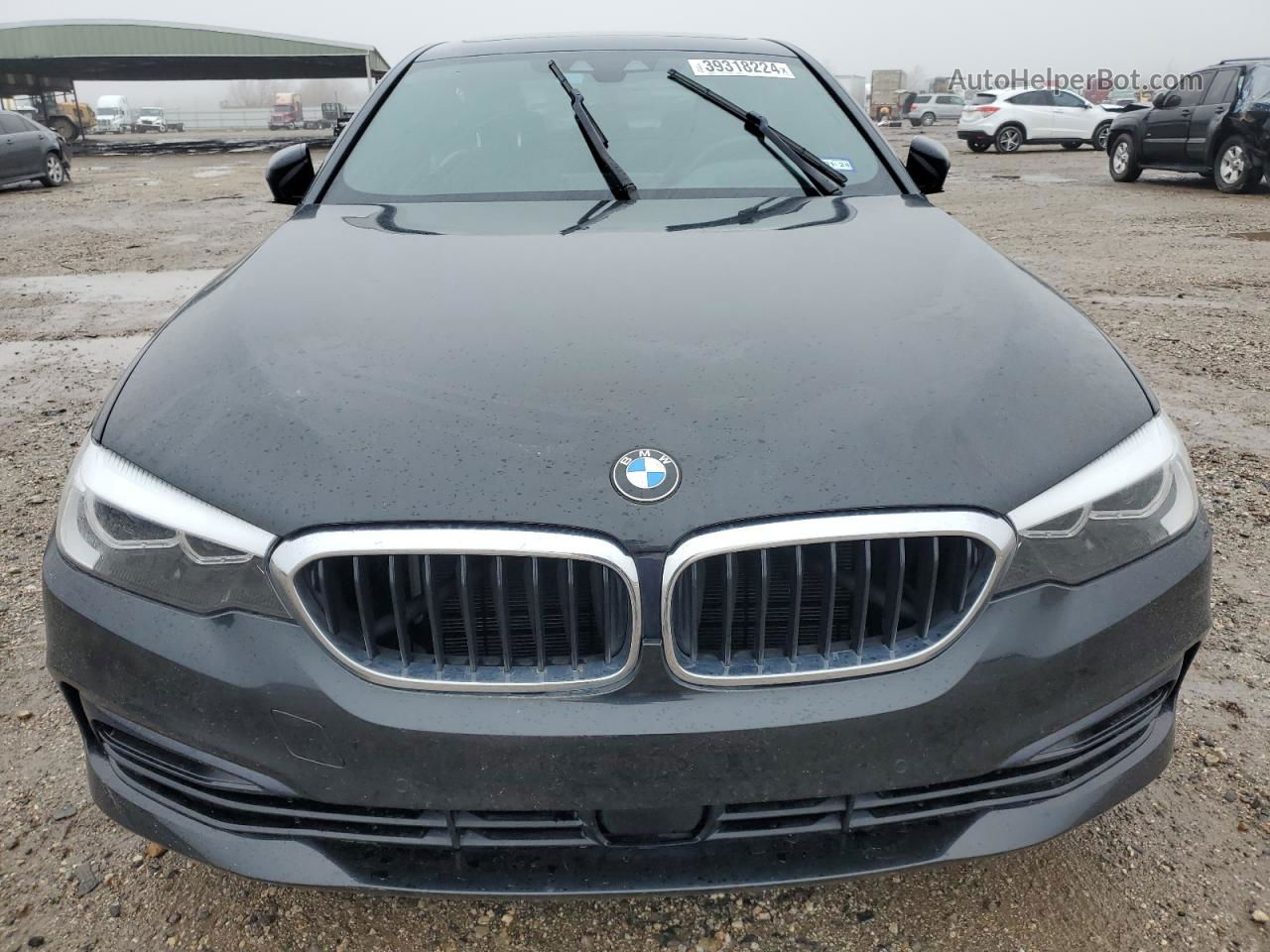 2019 Bmw 540 I Black vin: WBAJE5C50KG919627