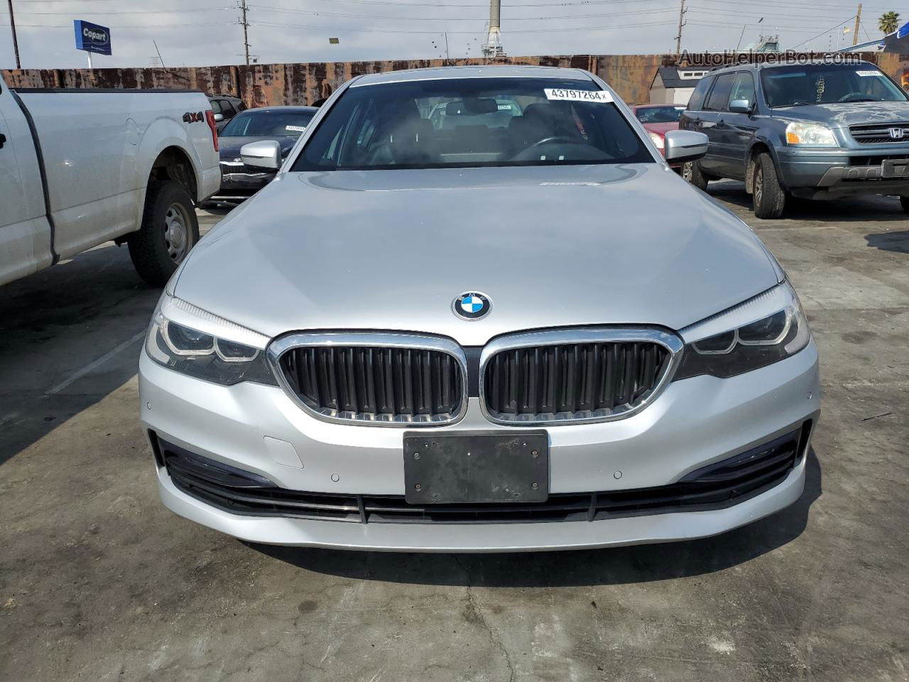 2018 Bmw 540 I Gray vin: WBAJE5C51JWA93782