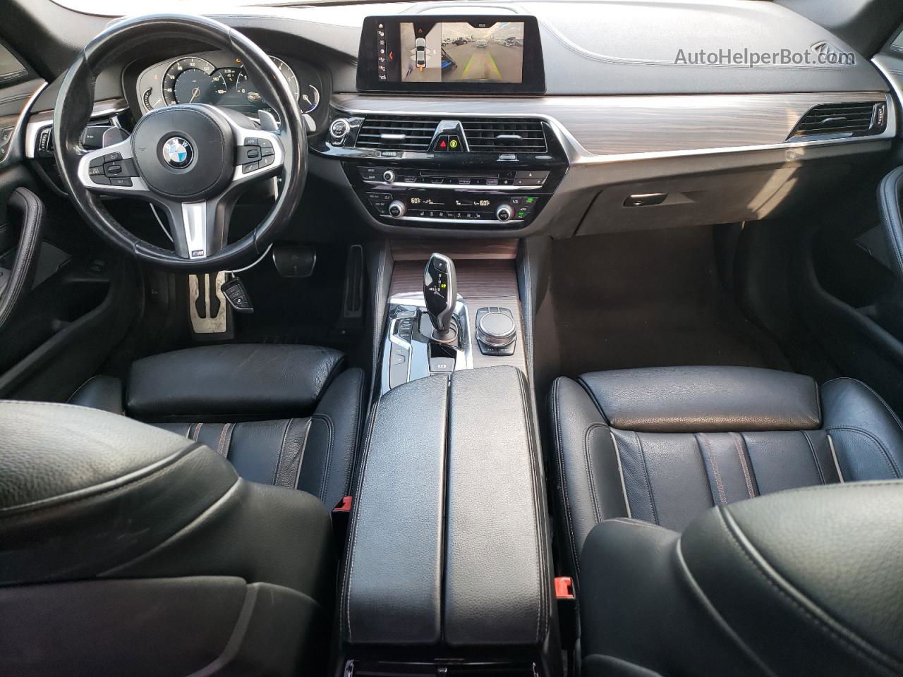 2018 Bmw 540 I Серый vin: WBAJE5C51JWA94964