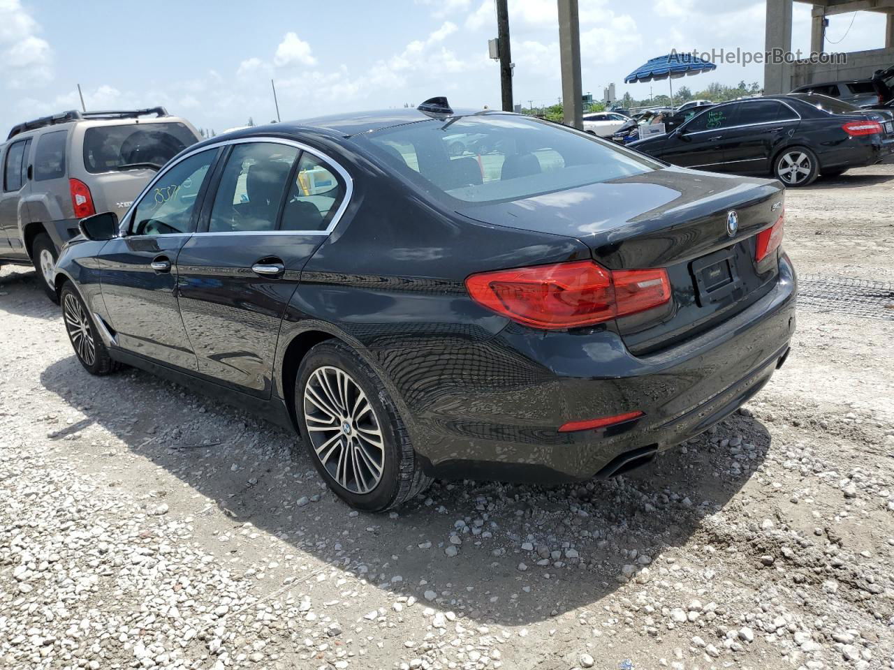 2018 Bmw 540 I Black vin: WBAJE5C51JWA96987